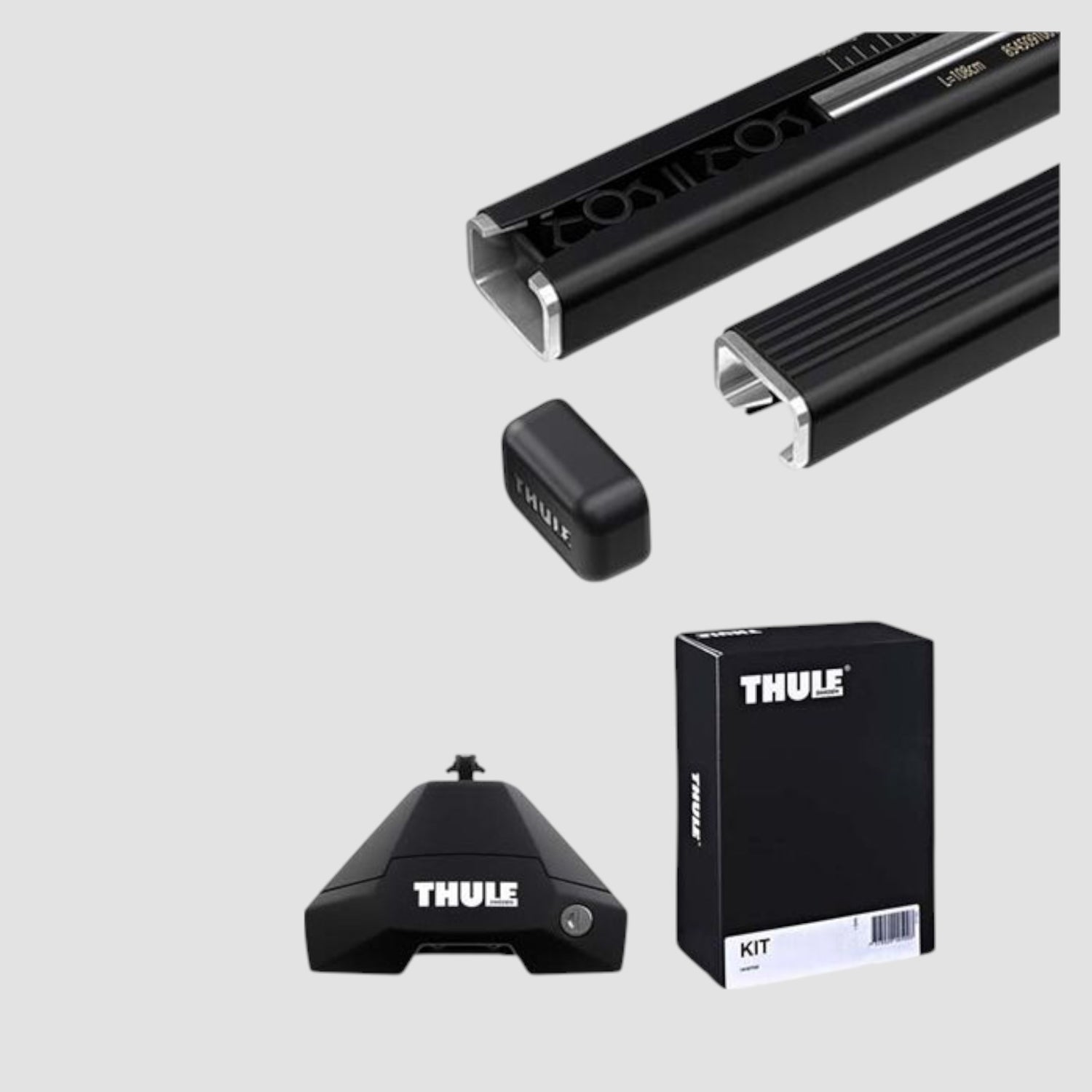 Thule Dachträger-Set - passend für Toyota BZ4X 5-Türer SUV 2022