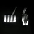 schwarzes Bild von Aluminium-Pedalen für Tesla