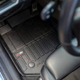 ProLine 3D Fußmatten für Tesla Model Y, ein Satz schwarze Allwetter-Fußmatten.