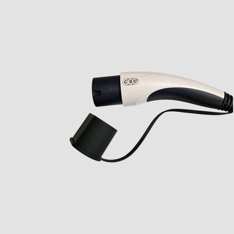 GCG MAX Typ 2 Ladekabelstecker mit Schutzkappe und Logo
