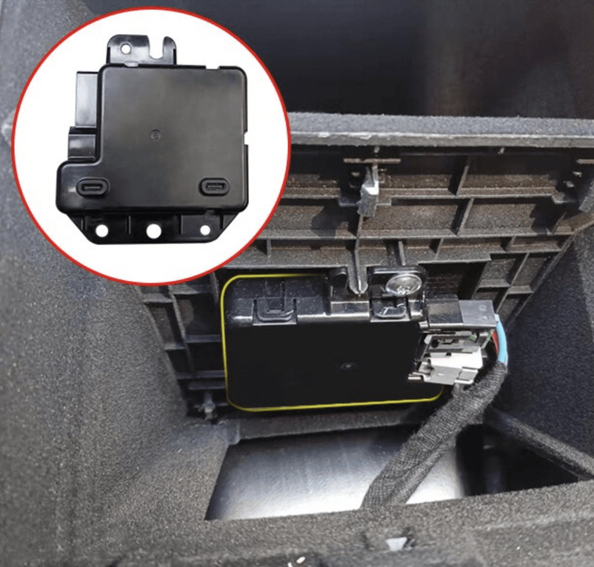 Zentrales USB-Datenmodul - passend für Tesla Model 3/Y 2022