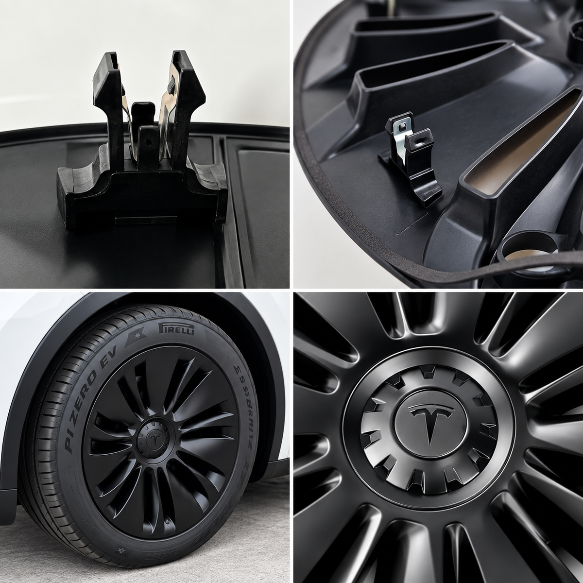 Vortex Radkappen, passend für Tesla Model Y org. 19″ Standardfelgen