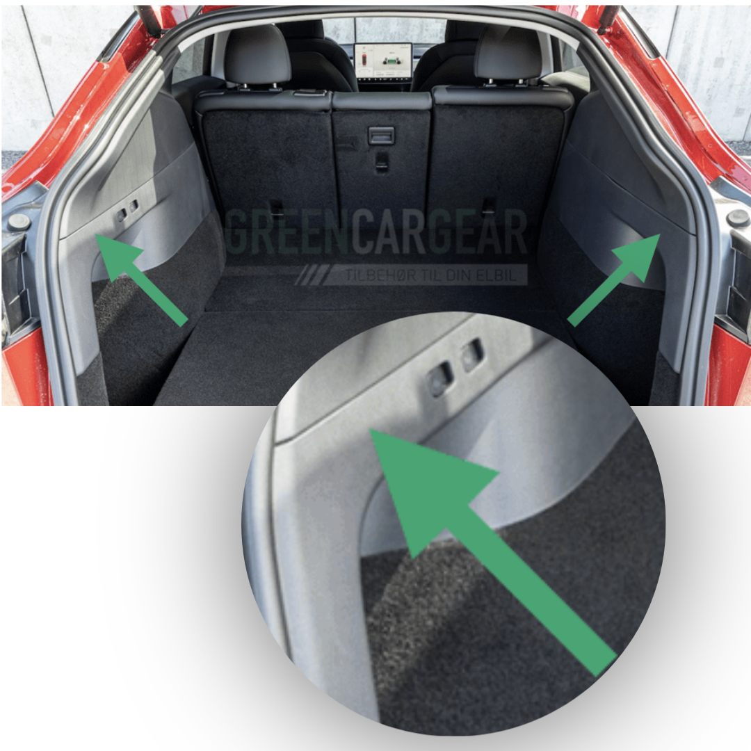Kofferraumabdeckung/Rollo für Tesla Model Y