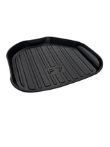 XPENG P7 Ganzjahres-Frunk-Matte aus schwarzem Gummi