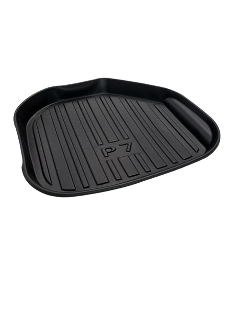 XPENG P7 Ganzjahres-Frunk-Matte aus schwarzem Gummi