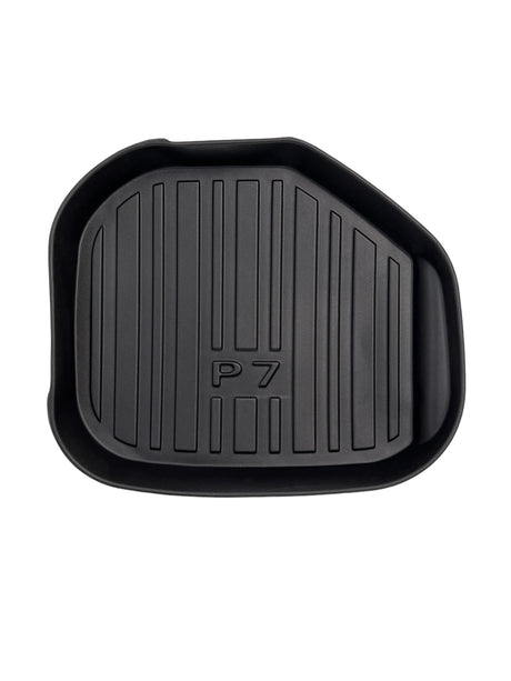 XPENG P7 Allwetter-Frunk-Matte aus schwarzem Gummi