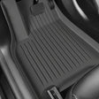 Allwetter-Fußmatten-Set für Tesla Model Y mit hohem Rand.