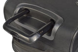 Ausziehbarer Teleskopgriff an Car-Bags-Trolleys für Tesla Model Y, mit Knopf und Gummireifen