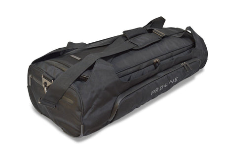 Car-Bags Pro.Line Taschen-Set für Tesla Model Y, schwarze Koffer-Detailaufnahme