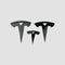 Embleme - passend für Tesla Model 3
