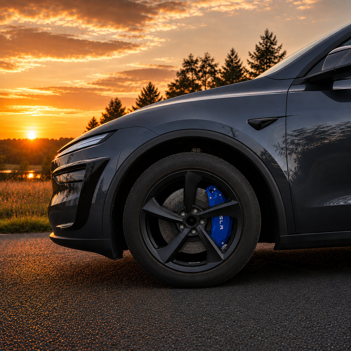 GCG MAX Abdeckung für Bremssättel - passend für Tesla Model Y 2025- Juniper