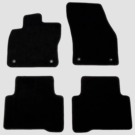 Fußmatten-Set aus schwarzem Filz für VW ID.7