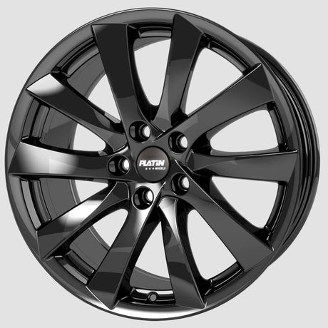 Platin P106 diamant-schwarze Alufelge für Tesla Model Y.
