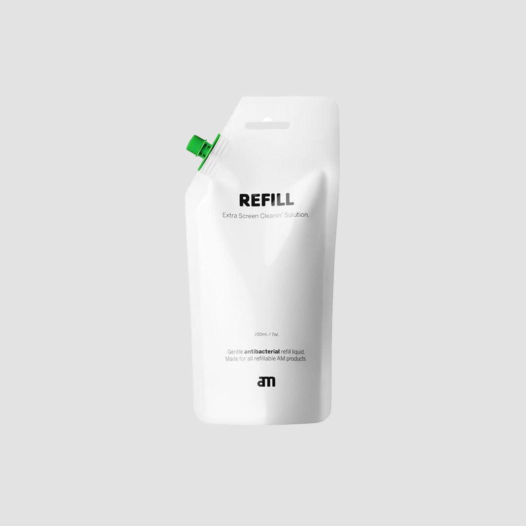 AM Reinigungsflüssigkeit Nachfüllung 200 ml.