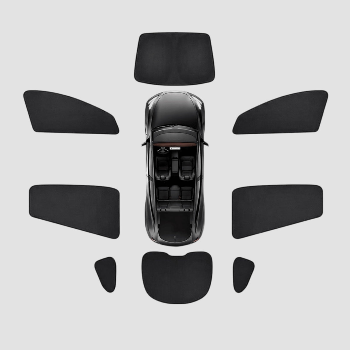 Abdeckung für Fenster – passend für Tesla Model Y Juniper