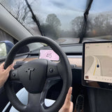 Teslogic mobiles Dashboard im Tesla Model 3.