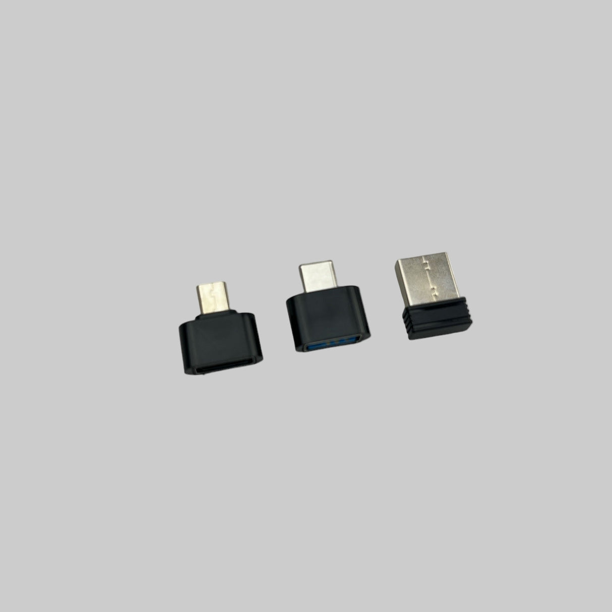 3 verschiedene Adapter für den kabellosen Controller.